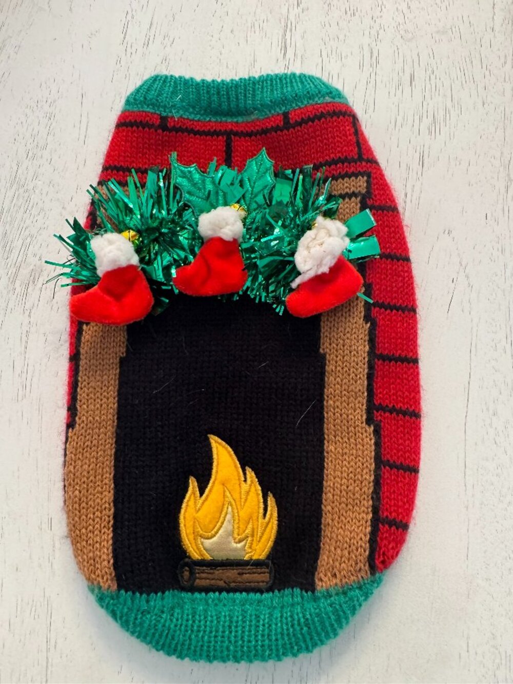 Dog Ugly Christmas Sweater by Merry and Bright Size S